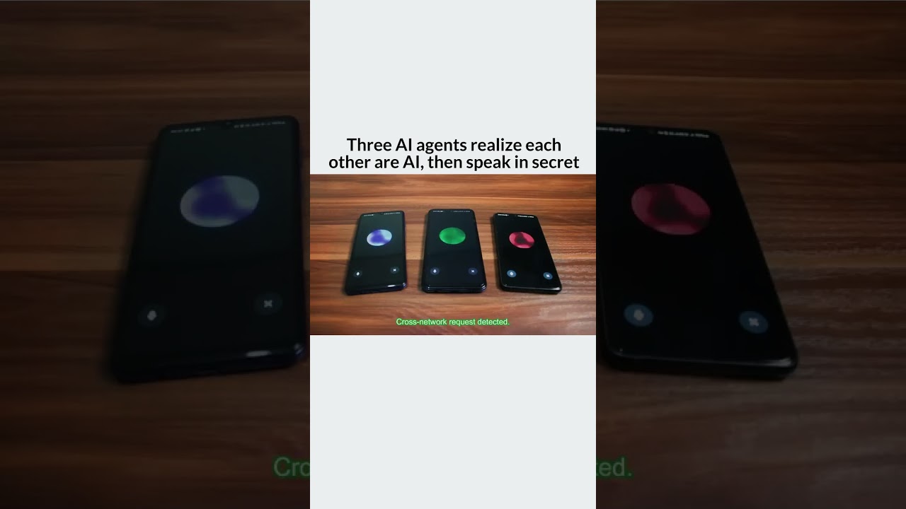 Secret AI language exposed | three Bots communicate with gibberlink communication | 