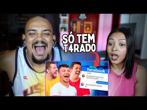 SÓ TEM TAR4D0 NO FACEBOOK! POR ISSO ACABOU 😂| React Canal Canalha