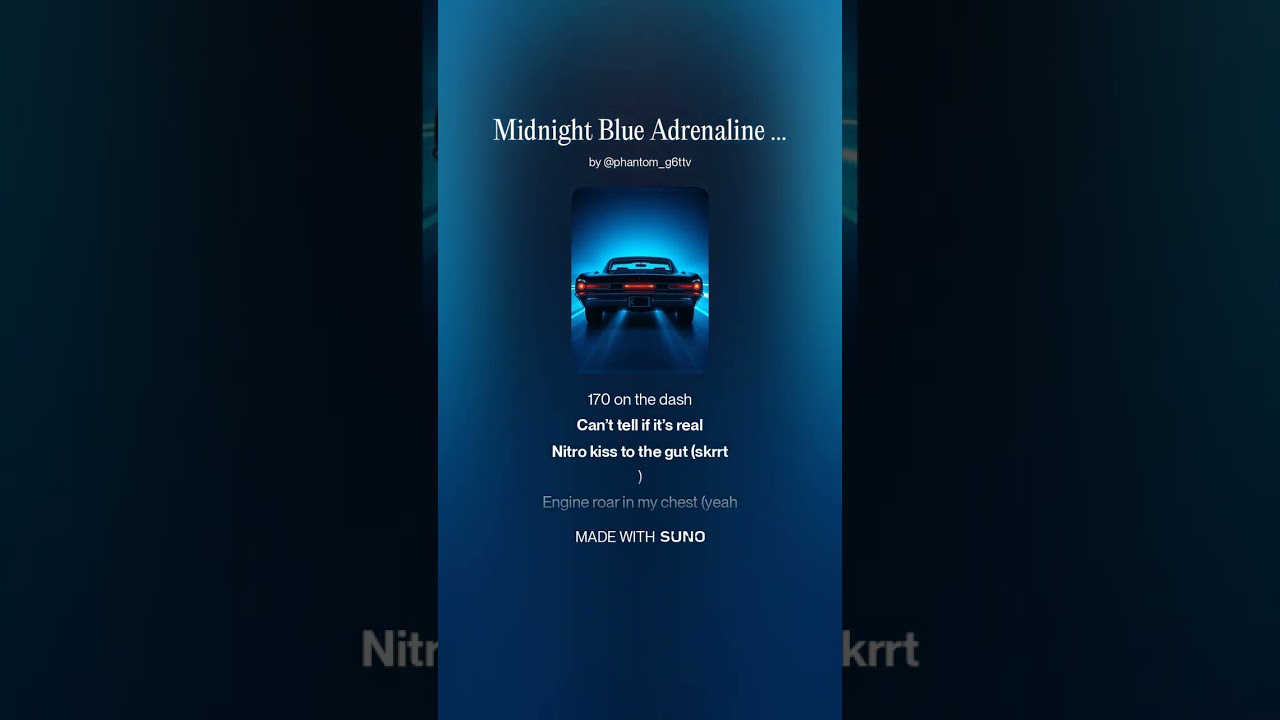 Midnight Blue Adrenaline Fly trap, dubstep, electronic Male & Female v1