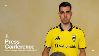 Press Conference Dylan Chambost speaks ahead of