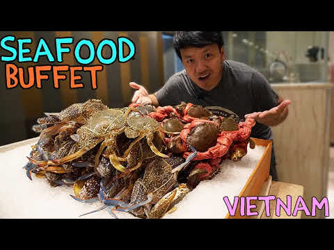 BEST All You Can Eat SEAFOOD Buffet in Saigon VIETNAM!