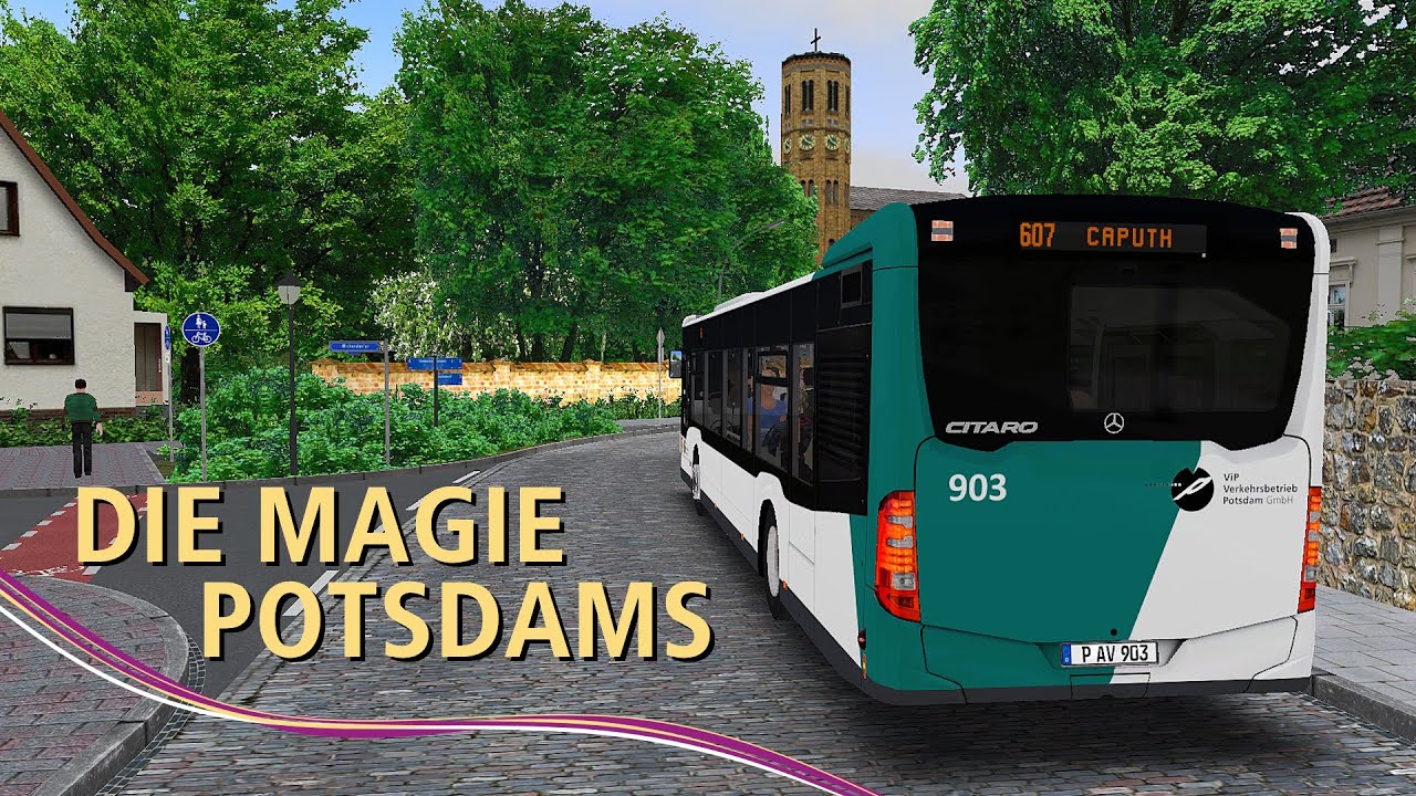 Die besondere Welt der Verkehrsbetriebe in Potsdam - Geschichte und Erkundung -  OMSI 2 - Bus 607