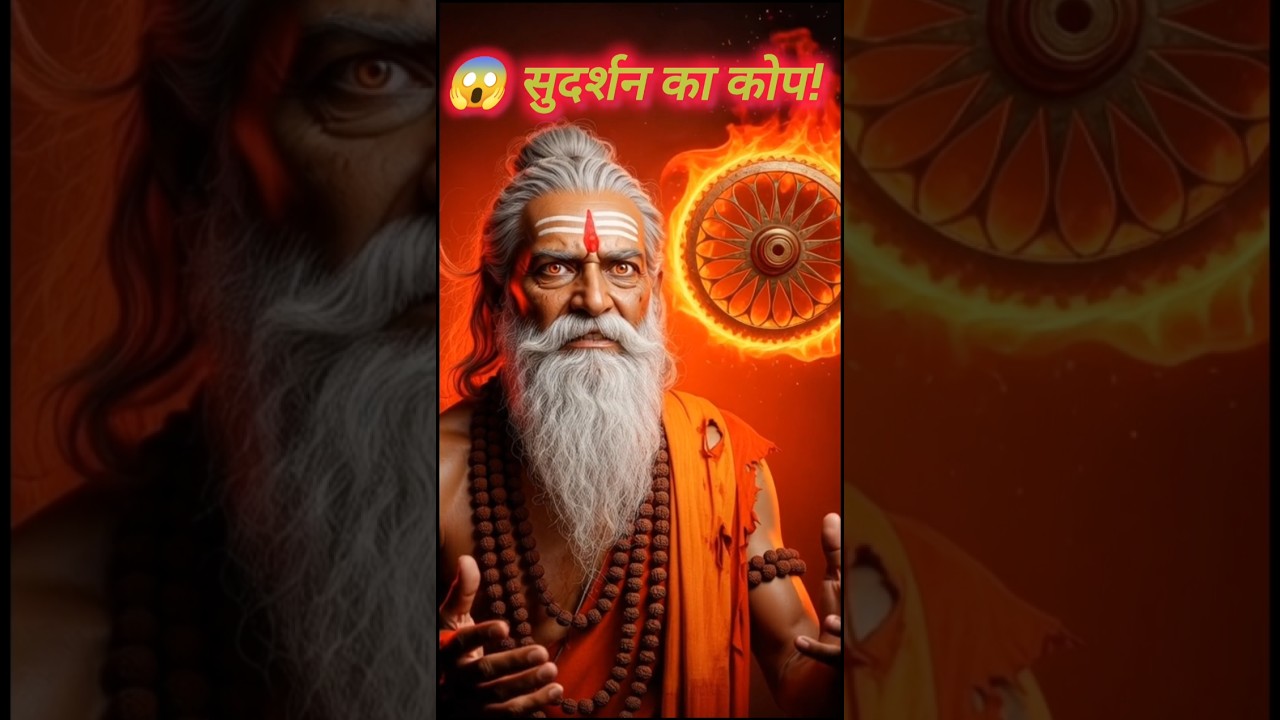 महर्षि दुर्वासा क्यों भागे? सुदर्शन चक्र का रहस्य | Raja Ambarish Story