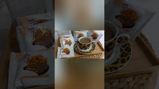 twins caramel biscuits with coffee @short vedio twins caramel biscuits with coffee @short vedio