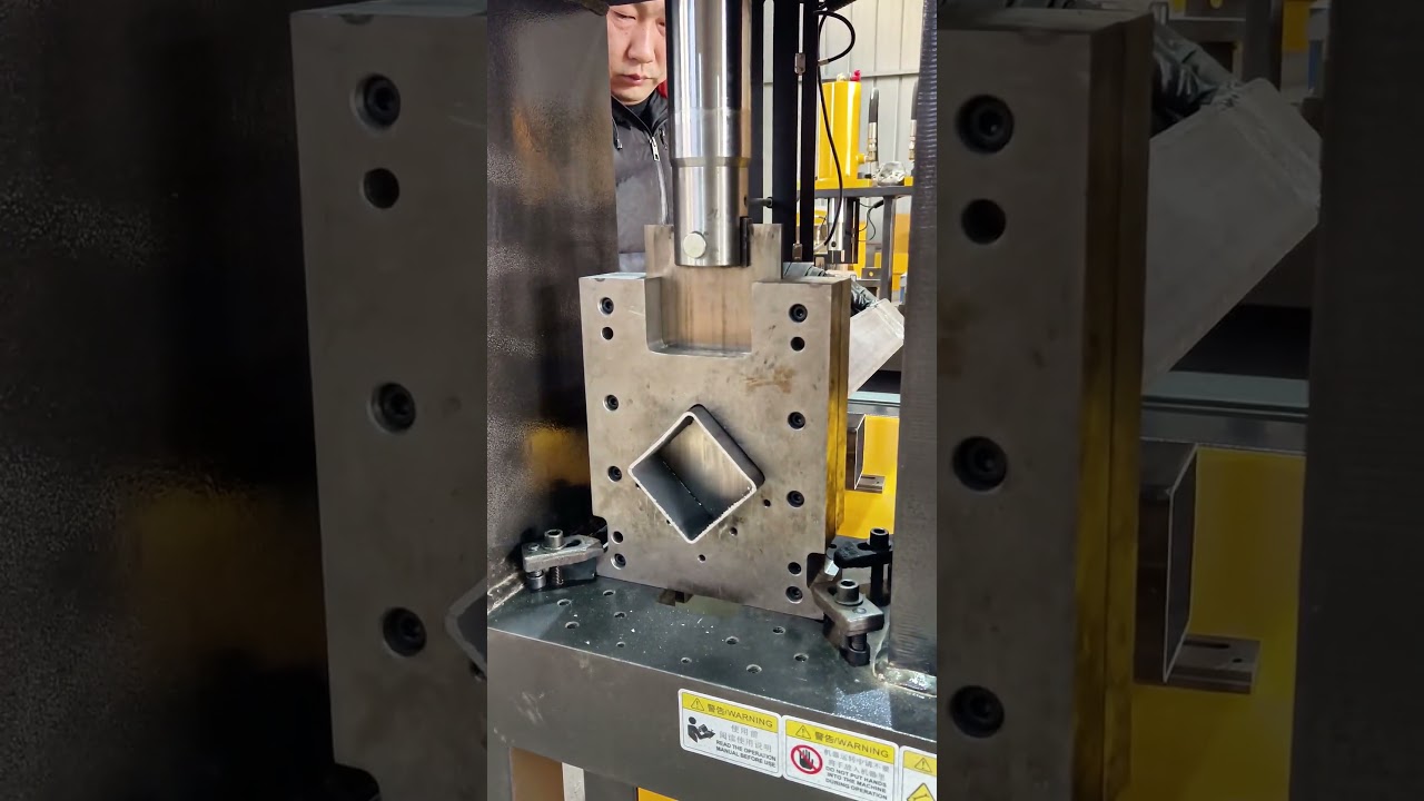Hydraulic Square Pipe Cutting Machine Tube Cutter Cutting Mold 