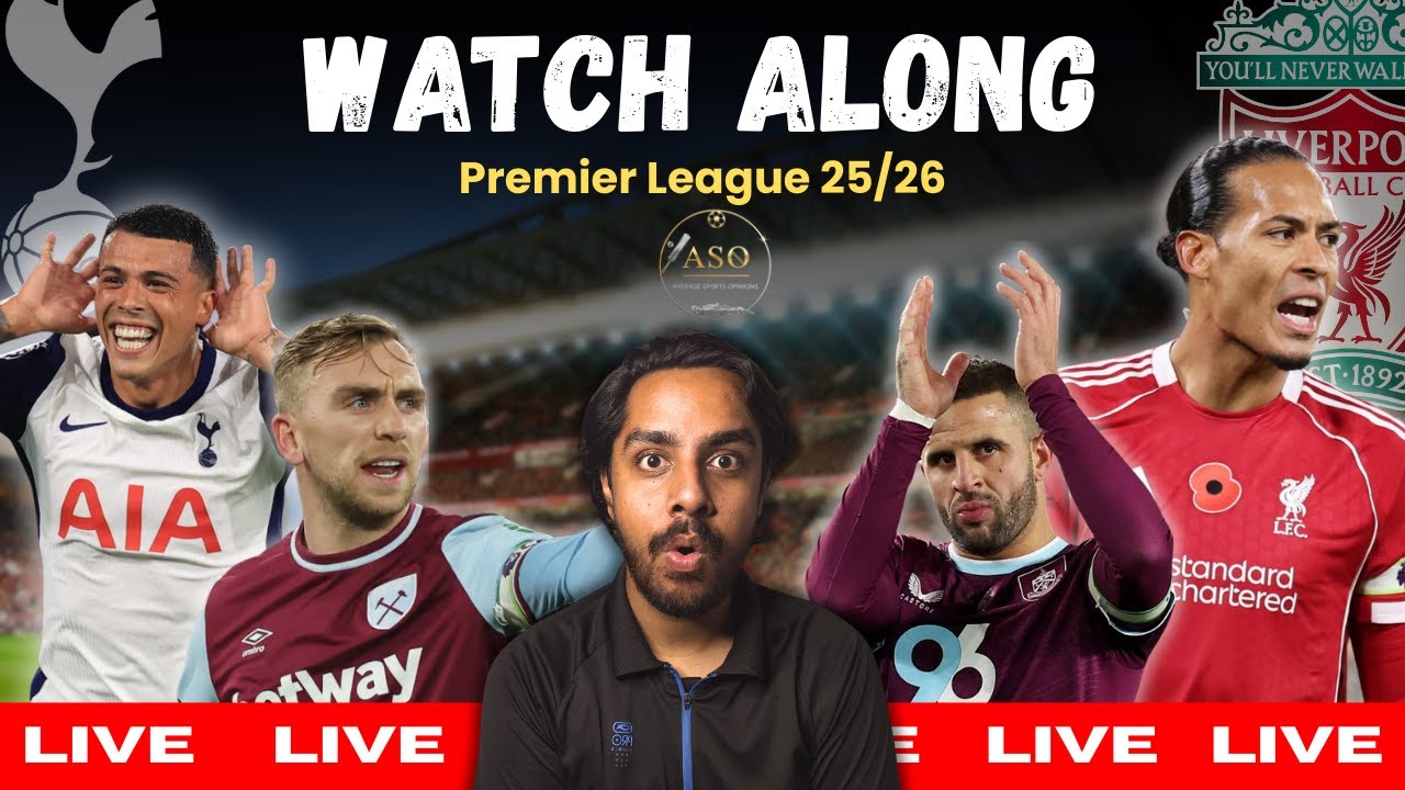 🔴LIVE: Spurs vs West Ham | Liverpool vs Burnley | DOUBLE WATCHALONG | PL Matchaday 22 Chaos Night!