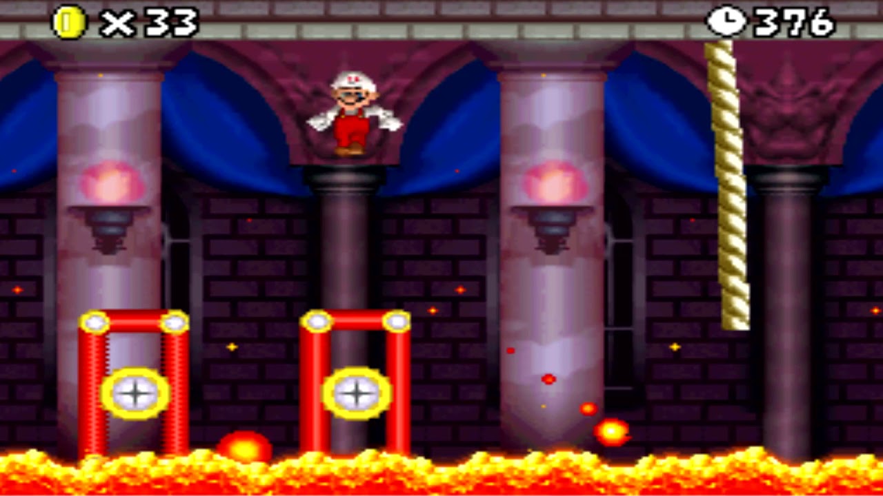 New Super Mario Bros (DS) World 8-Castle