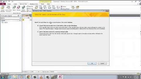 Linking SQL 2008 to Microsoft Access 2010