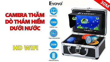 CAMERA QUAY DƯỚI NƯỚC THĂM DÒ CÂU CÁ | CAMERA DÒ CÁ GHI HÌNH CHỤP ẢNH HD WIFI SIÊU NÉT