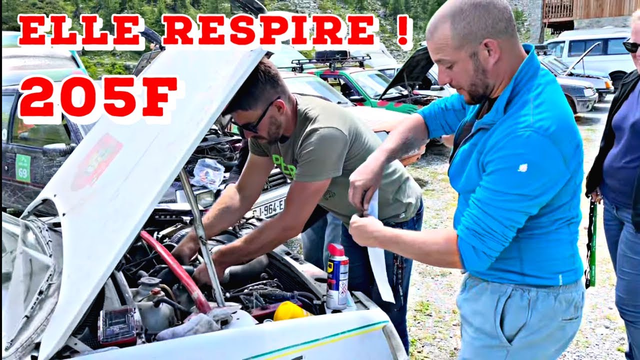 On sauve une 205F !! - Alpina Raid 2023 jour 5