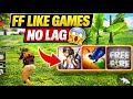 🔥 TOP 5 FREE FIRE LIKE GAMES 😱 | OFFLINE + LOW END DEVICES 🔥