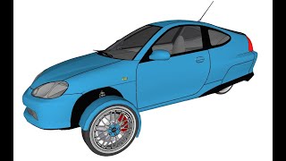 Case Study 092 - 1999 Honda Insight Chopped into an Autocycle