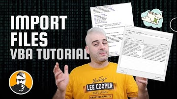 Create A Tool to Import Files in Excel (VBA Tutorial)