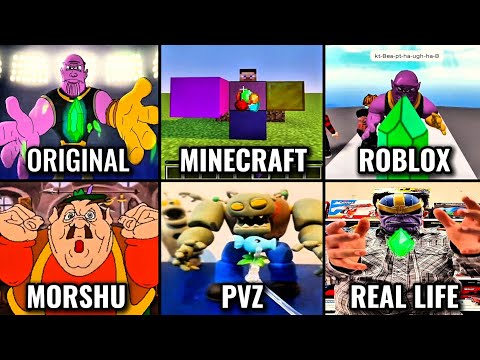 Thanos Beatbox Meme All Versions | Let Me Show You How To Scratch It