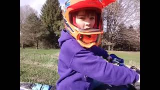 Ridding my ttr 110 dirt bike#cool#dirtbike