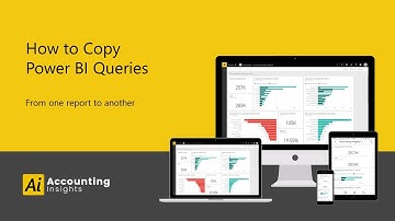 How to copy Queries from one Power BI report to another
