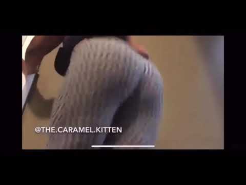 Caramel kitten twerking it - YouTube