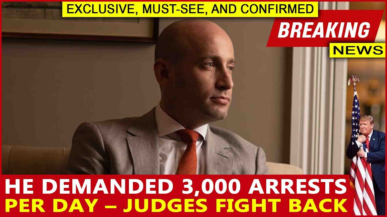 He Demanded 3,000 Arrests Per Day – Judges Fight Back