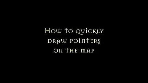 How to draw pointers on the Fantasy Grounds map
