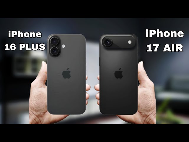 iPhone 17 Air Vs iPhone 16 Plus - YouTube