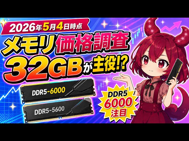First Week of May 2026] Memory (RAM) Price Trend Survey | DDR5