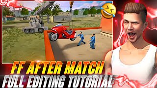 Free Fire After Match Viral Ai Shorts Editing Tutorial Ff Viral Editing Tutorial