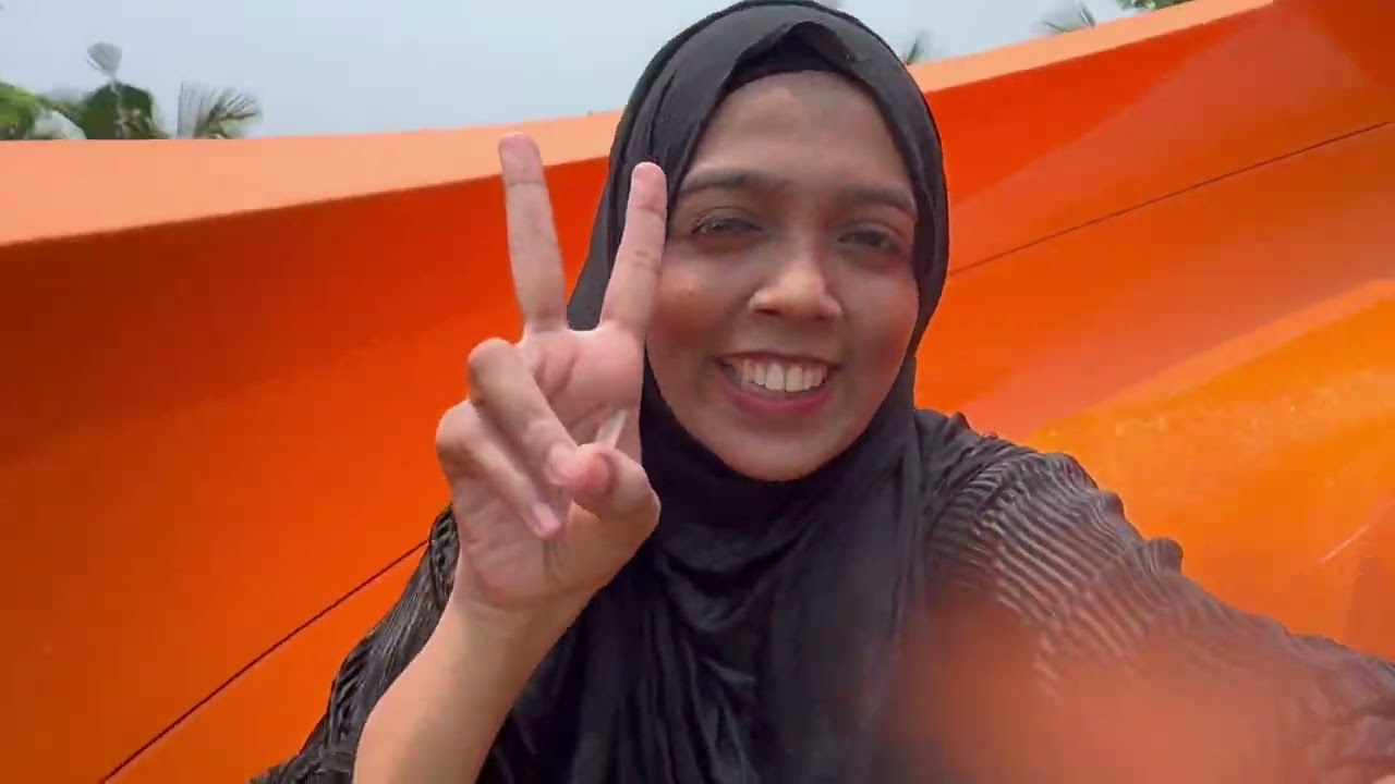 Bk water park Mumbra ￼enjoying a lot with family😃 water park in your budget.￼