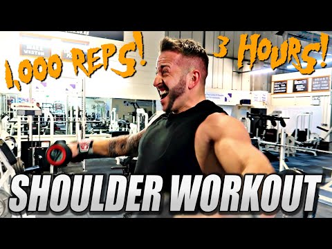 1 000 Rep Shoulder Workout 1 000 Rep Workout Challenge 1 000 Rep Shoulder Workout 1 000 Rep Workout Challenge