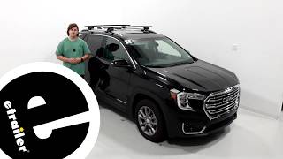etrailer | Setting up the Yakima JetStream Crossbars on your 2023 GMC Terrain