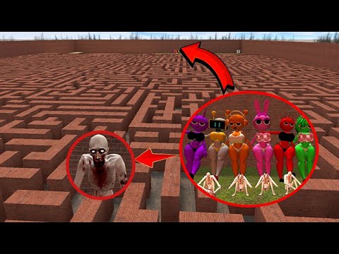 SCP 096 VS MISS PINK MISS GREEN MISS DURPLE MISS RADDY In Garry s scp-096-vs-miss-pink-miss-green-miss-durple-miss-raddy-in-garry-s