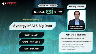 Synergy of Big Data & AI: Part 2 with Ksolves' CTO, Mr Manish Gurnani!