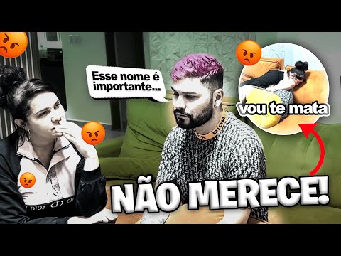 TROLLEI ELA MANDANDO TIRAR O MEU SOBRENOME!