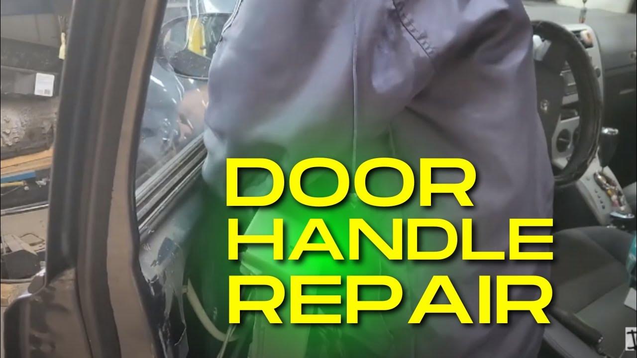 Dana's Garage 08 Dodge Caliber Driverside door handle broke off YouTube