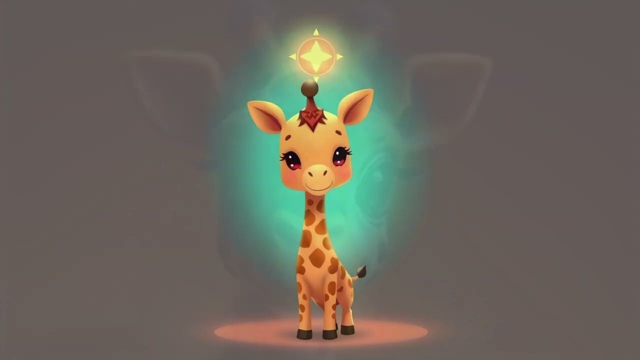 Пісеньки - забавки для дітей. Пісеньк про жирафа.