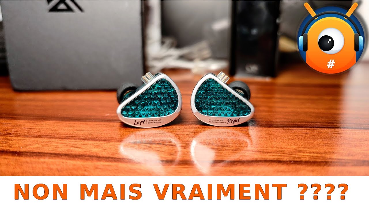Casque Audio Professionnel Écouteurs Intra-Auriculaires KINBOOFI Casque Audio Professionnel Écouteurs Intra-Auriculaires KINBOOFI