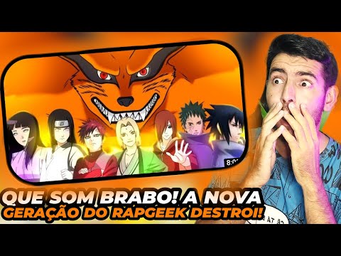 REACT Especial Gratidão Naruto / Funkeira de Konoha | Danketsu Geek ( prod. Tonon )