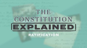 Ratification - Teaching the States