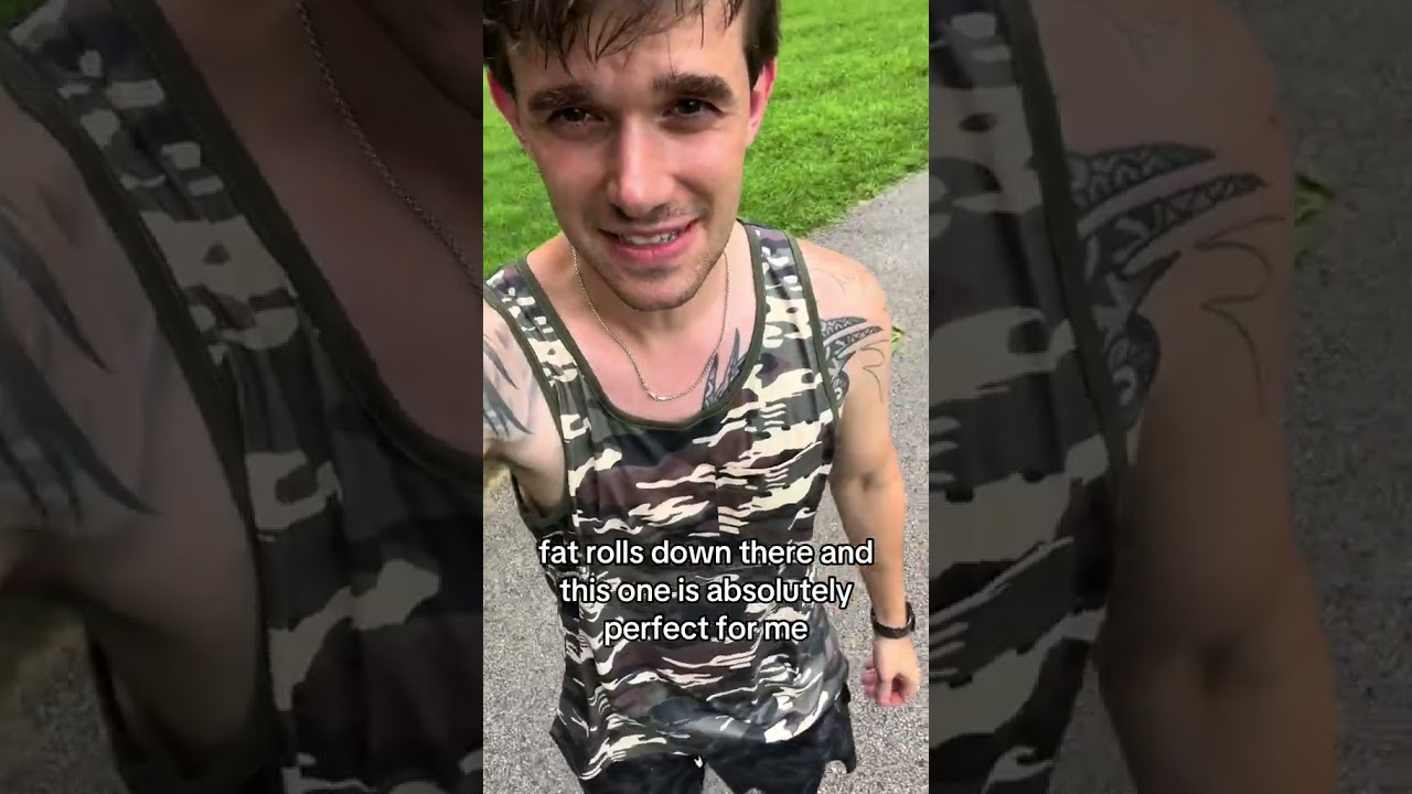 MEN'S CASUAL CAMO PATCH POCKET SLIM FIT TANK TOP