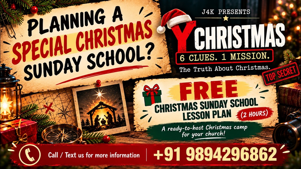 Y Christmas | Special Sunday School Lesson Plan - YouTube