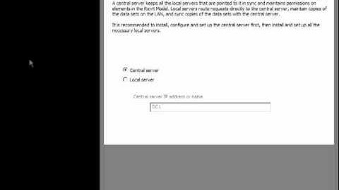Revit Server: Setting it up right the first time (v2)