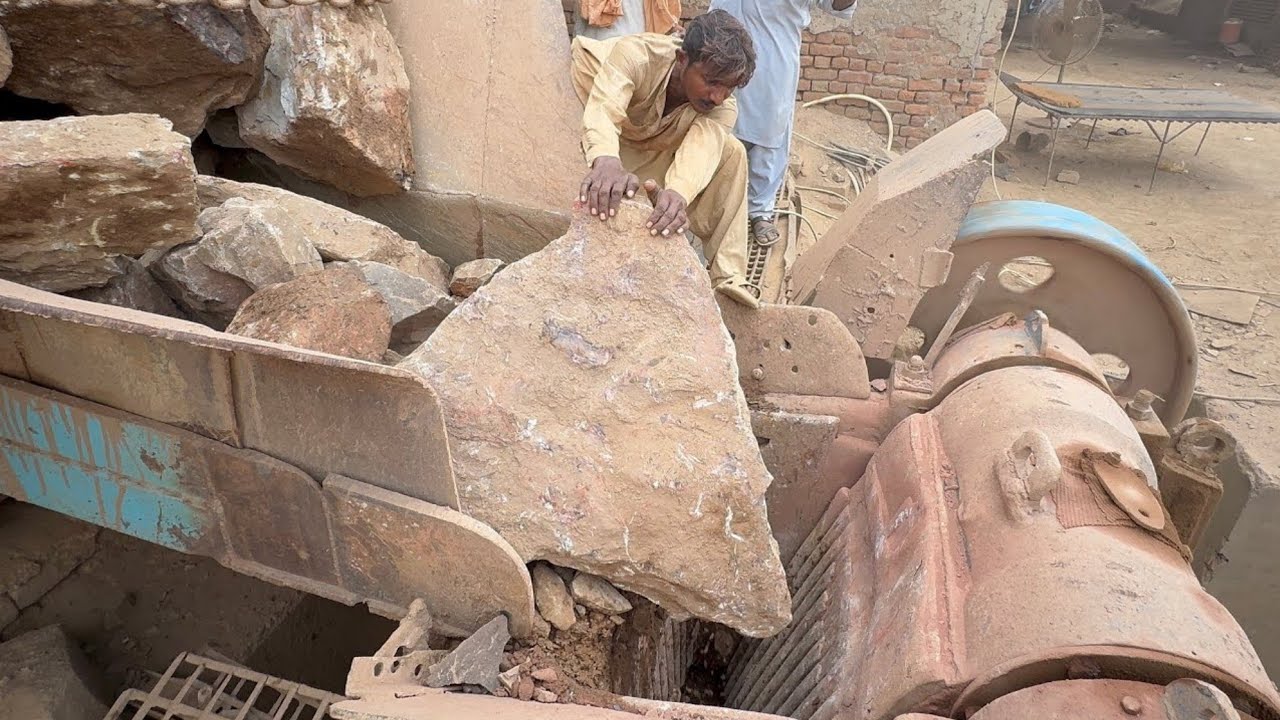 Unstoppable Crusher Machine | Big Rock Crushing Satisfying Video