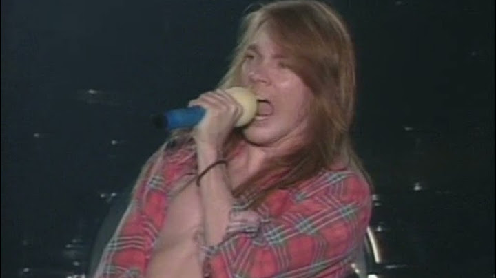 Sweet Child o’ Mine Live version - Live performance video thumbnail