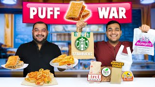 The Puff War | Patties Challenge | Food Challenge | Viwa Food World