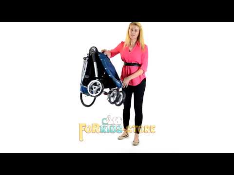 Коляска Baby Jogger City Mini Single 4W сложение обзор