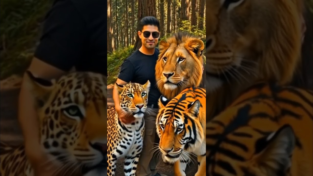 He Hugged Wild Animals & THIS Happened! 🐯😍🥰 | LOVE has No Language 