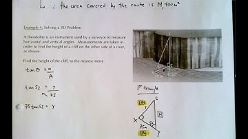 MPM2D1 - 7.5B - Word Problems - Two Right Triangles