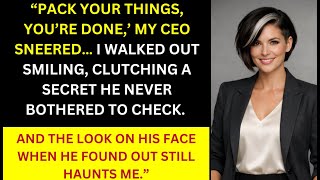Pack Your Things Now. CEO Fired Me on the Spot So I Took My $2.1B Patent and Built His BIGGEST Rival