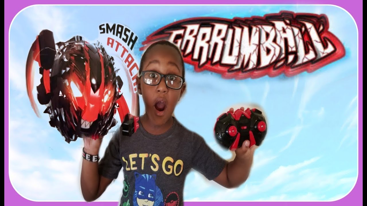 Grrrumball-360 spinning action, smash attack ,lights and growling sounds