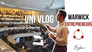 Warwick University Vlog, Warwick Entrepreneurs Society - Speaking in Front of 150+ People!