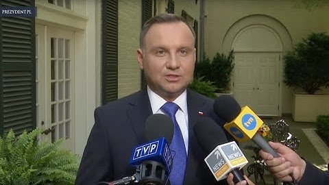 Waszyngton: spotkanie Prezydenta RP z polskimi dziennikarzami.
